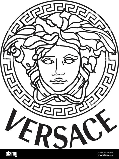 versace stie|versace black and white.